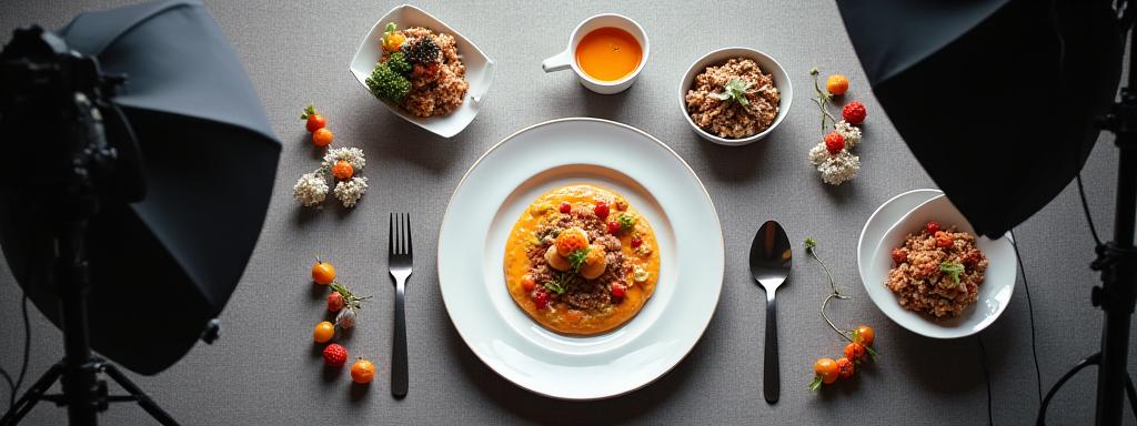 Professional food photography and recipe development